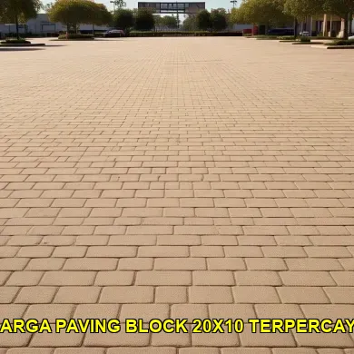 harga paving block 20x10 terpercaya